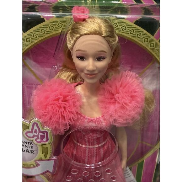 BRANd NEE WICKED SINGING GLINDA Doll Pink Gown Works Great! Mattel - Picture 2 of 8